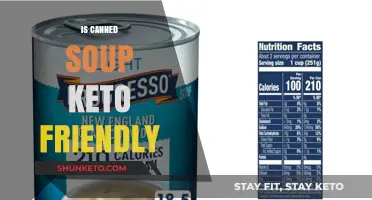 Exploring the Keto Compatibility of Canned Soup: A Nutritional Breakdown