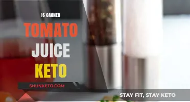 Is Canned Tomato Juice Keto-Friendly? A Low-Carb Diet Analysis