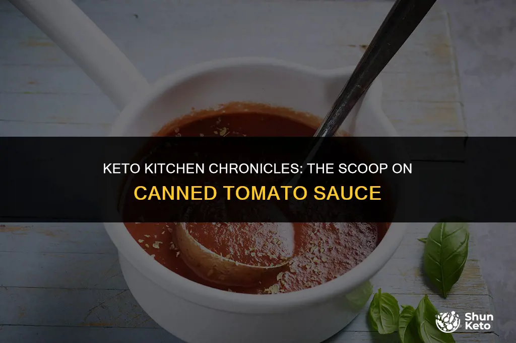 is canned tomato sauce keto friendly