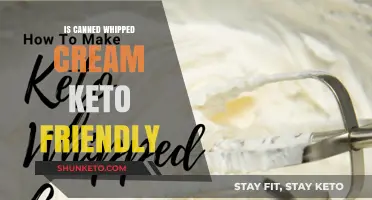 Whipped Cream on Keto: A Delicious Dilemma Explained