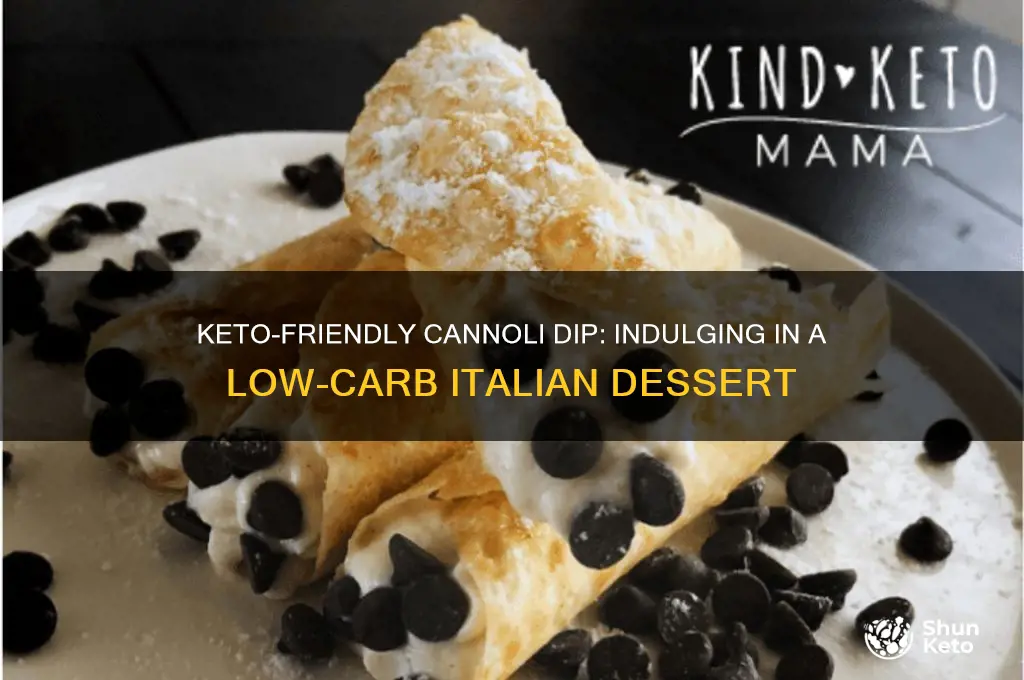 is cannoli dip keto