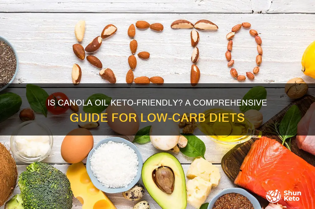 is canolw oil keto