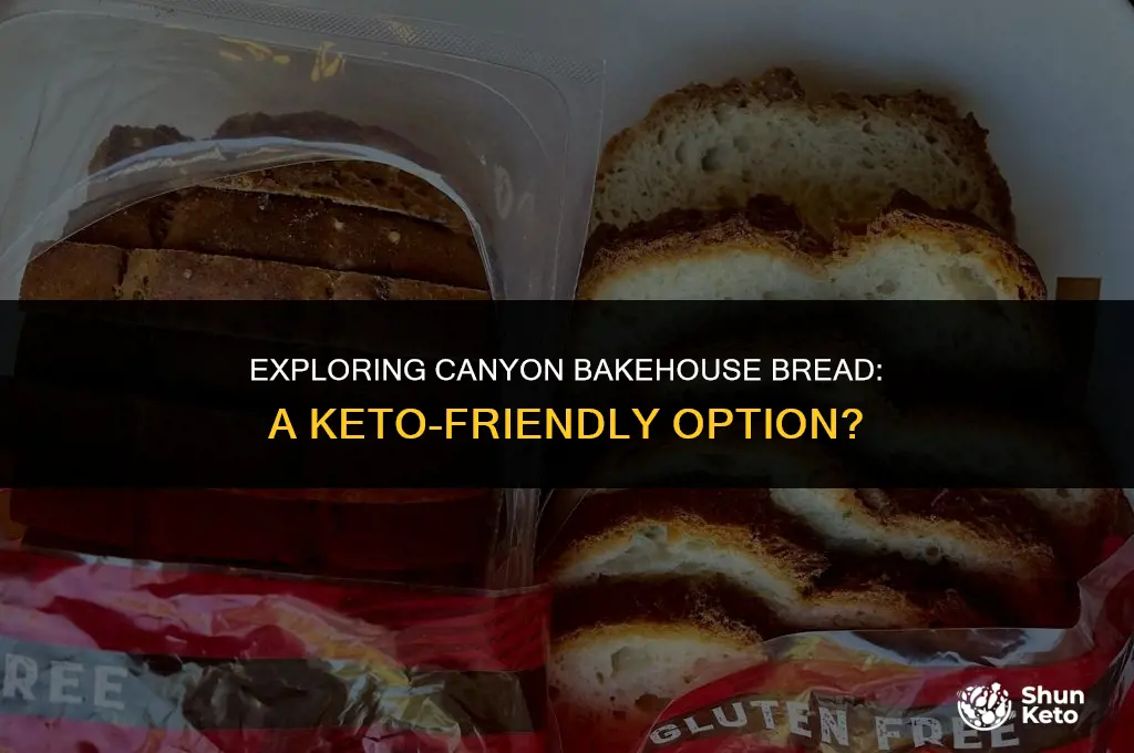 is canyon bakehouse bread keto friendly