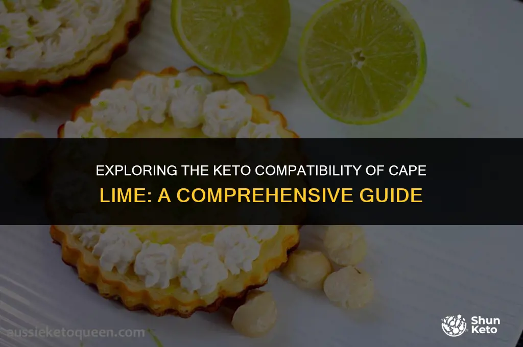 is cape lime keto friendly