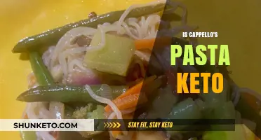 Is Cappello's Pasta Keto-Friendly? A Low-Carb Diet Analysis