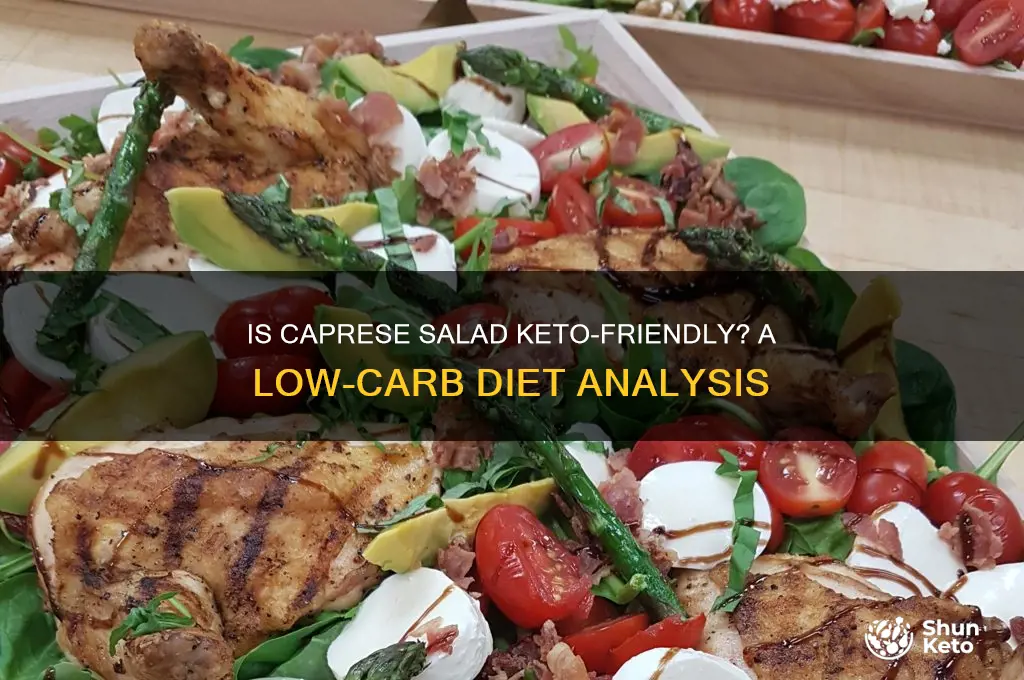 is caprese salad keto