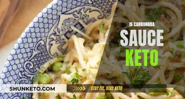 Carbonara Sauce: A Keto-Friendly Delight?