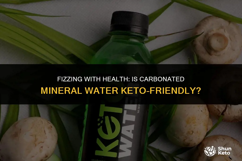 is carbonated mineral water keto friendly