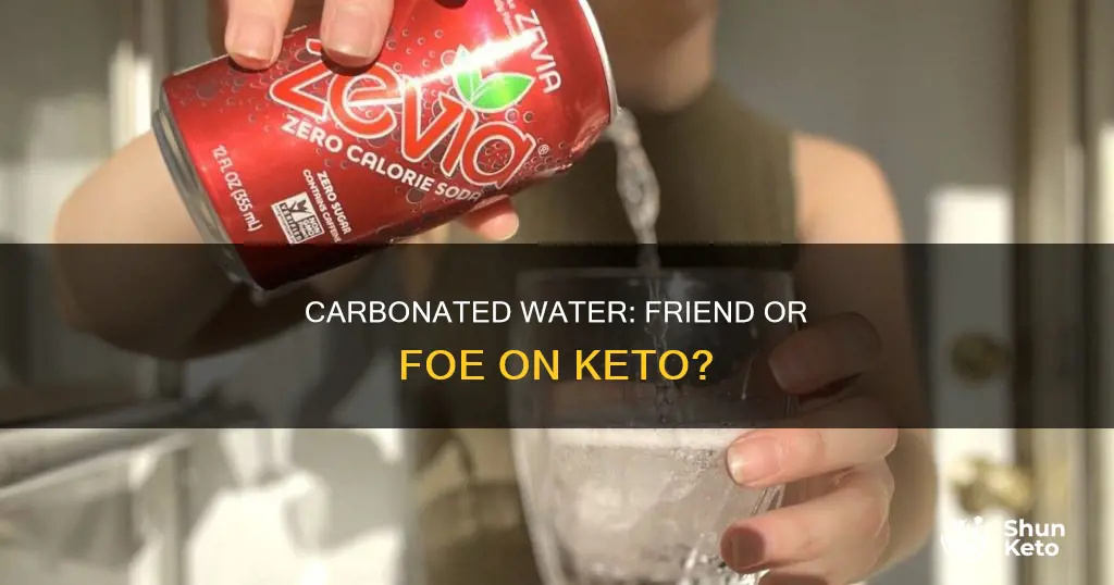 is carbonated water bad for keto