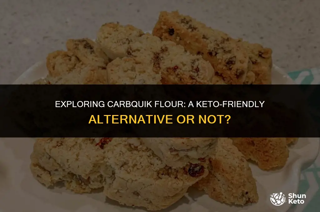 is carbquik flour keto friendly