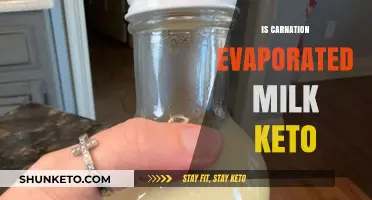 Is Carnation Evaporated Milk Keto-Friendly? A Dietary Analysis