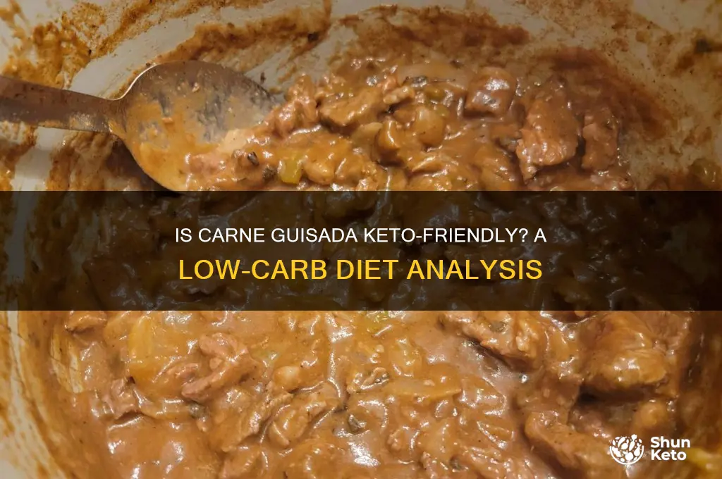 is carne guisada keto