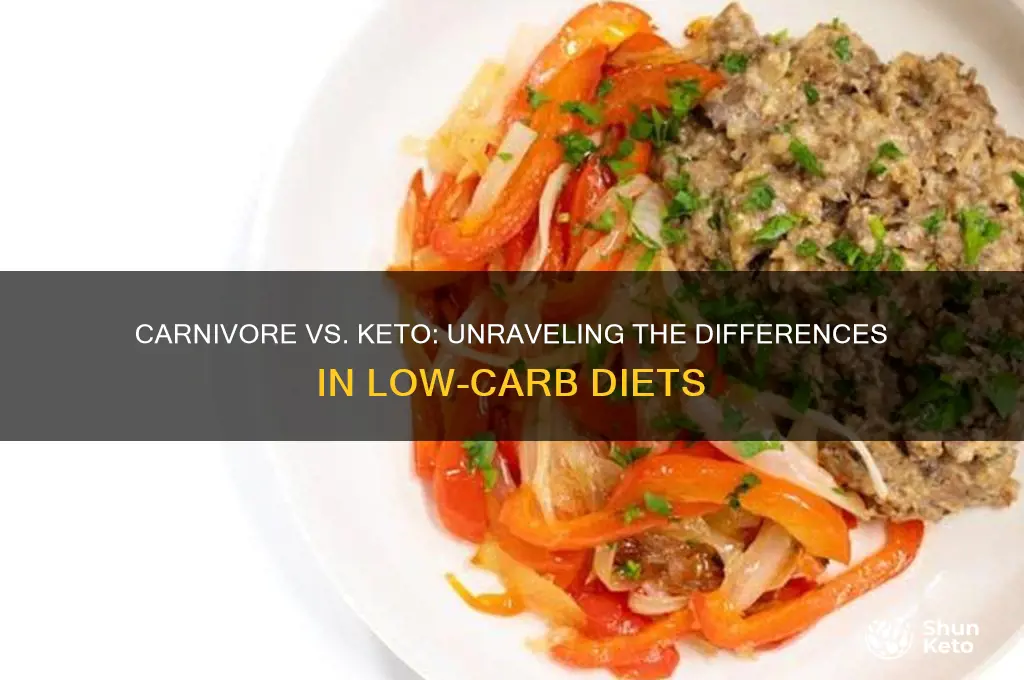 is carnivore and keto the same