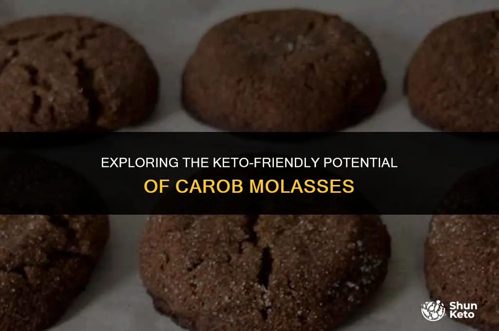 is carob molasses keto friendly