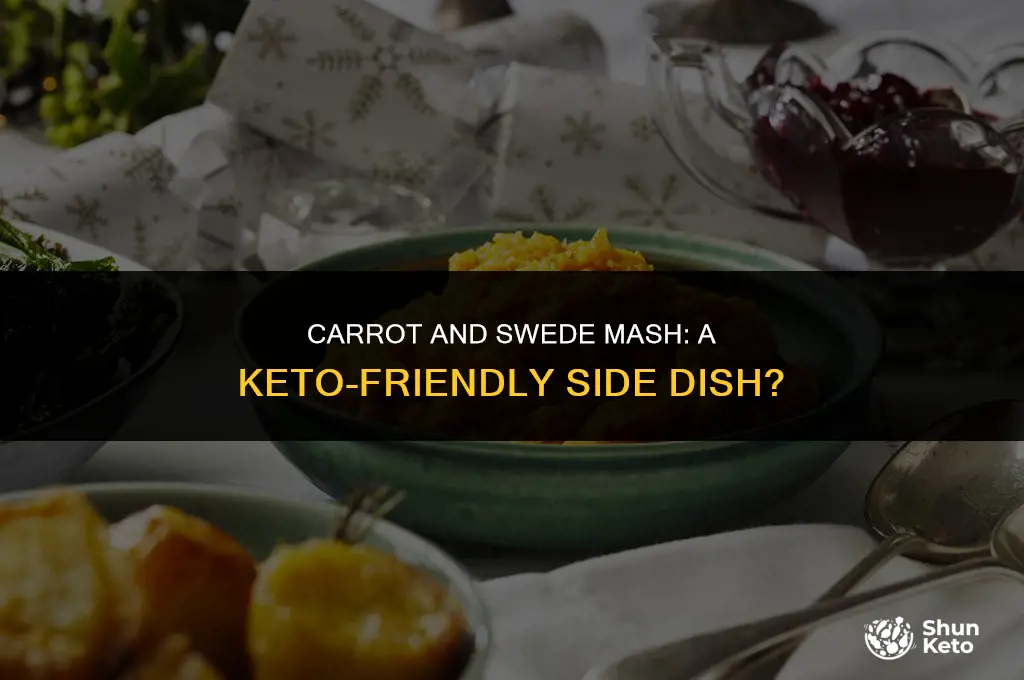 is carrot and swede mash keto-friendly