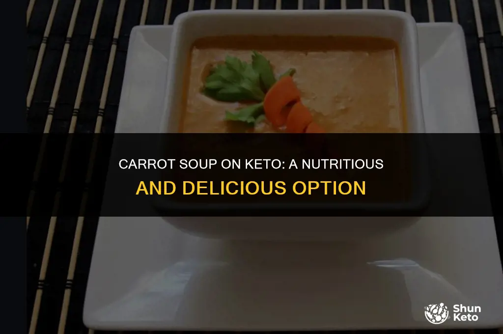 is carrot soup keto friendly