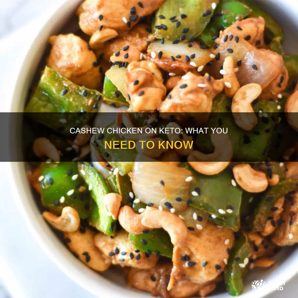 is cashew chicken keto