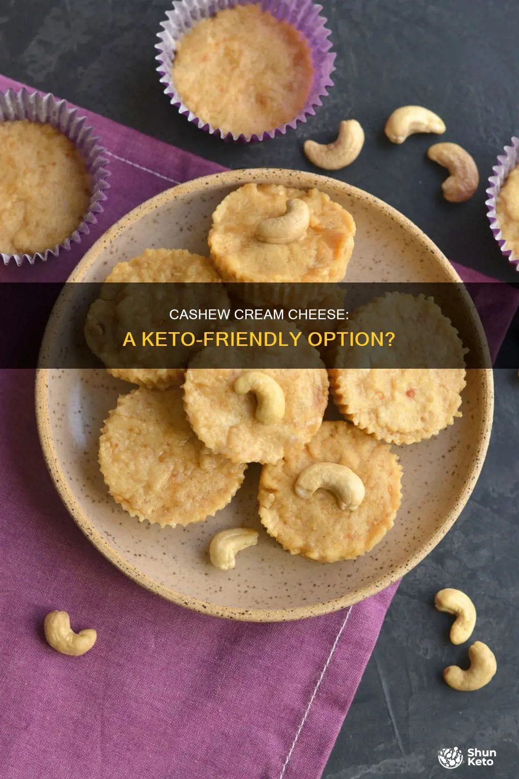 is cashew cream cheese keto