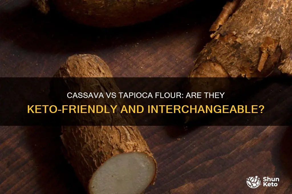 is cassava flour keto and tapioca flour the same