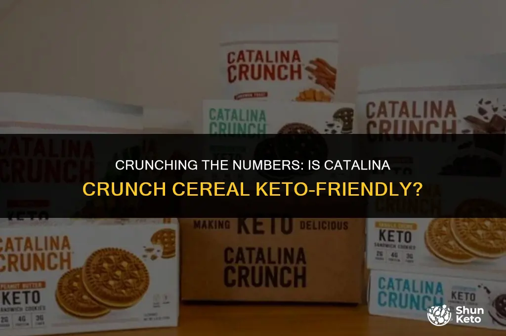 is catalina crunch cereal keto friendly
