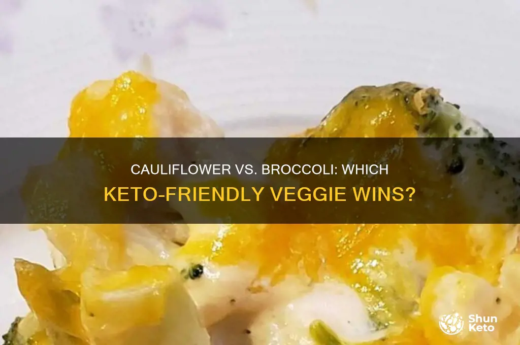 is cauliflower and broccoli keto