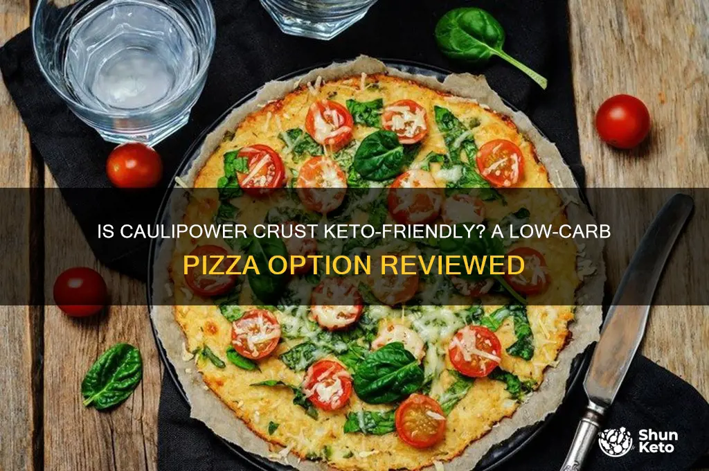 is caulipower crust keto