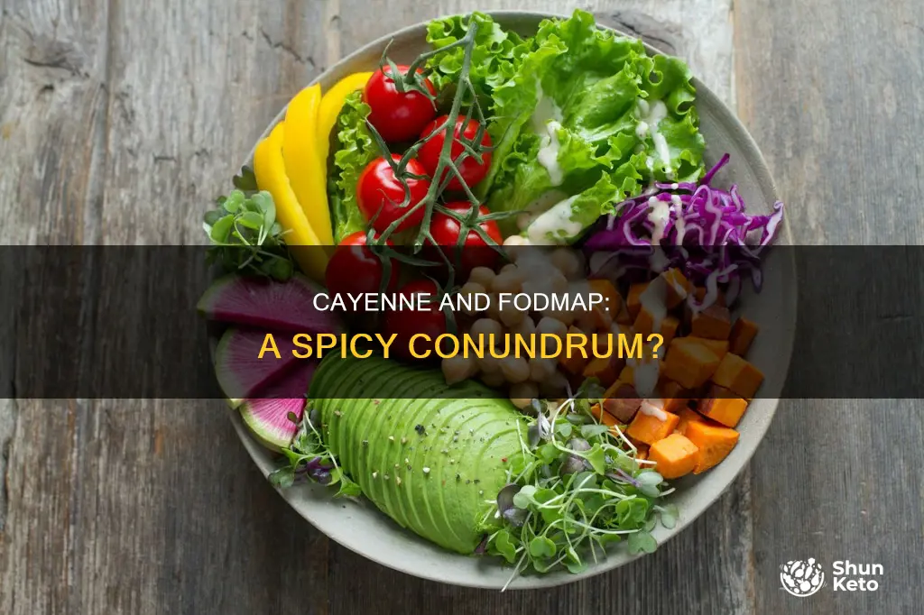 is cayenne ok on fodmap diet