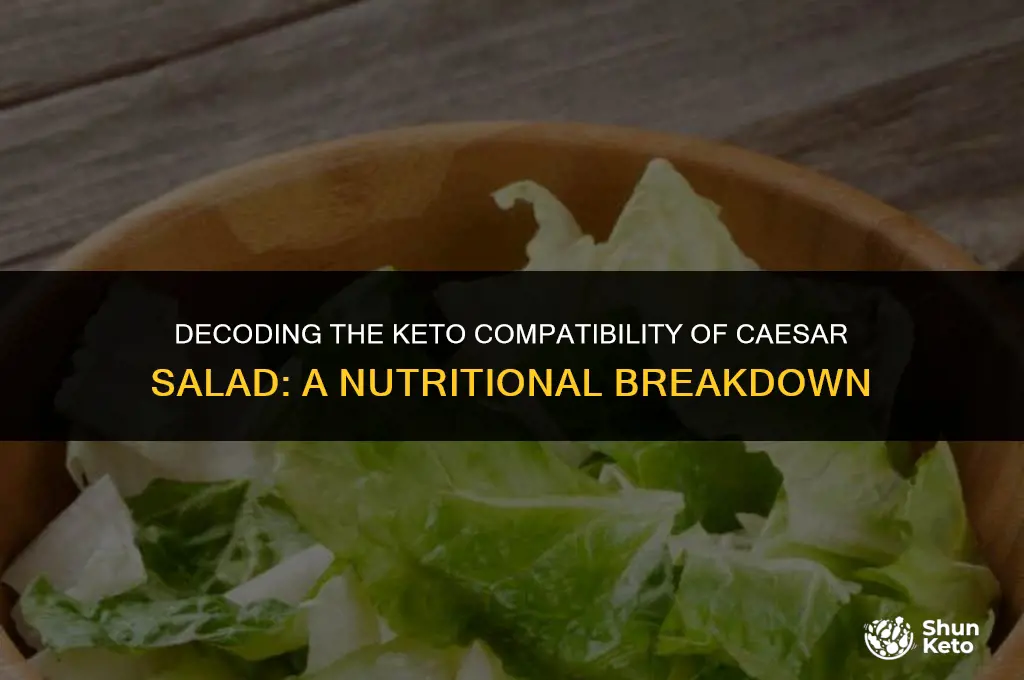 is ceacar salad keto friendly