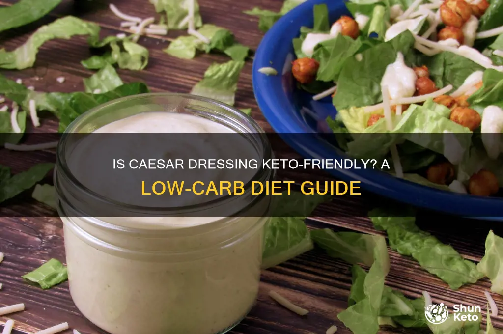 is ceasar dressing keto