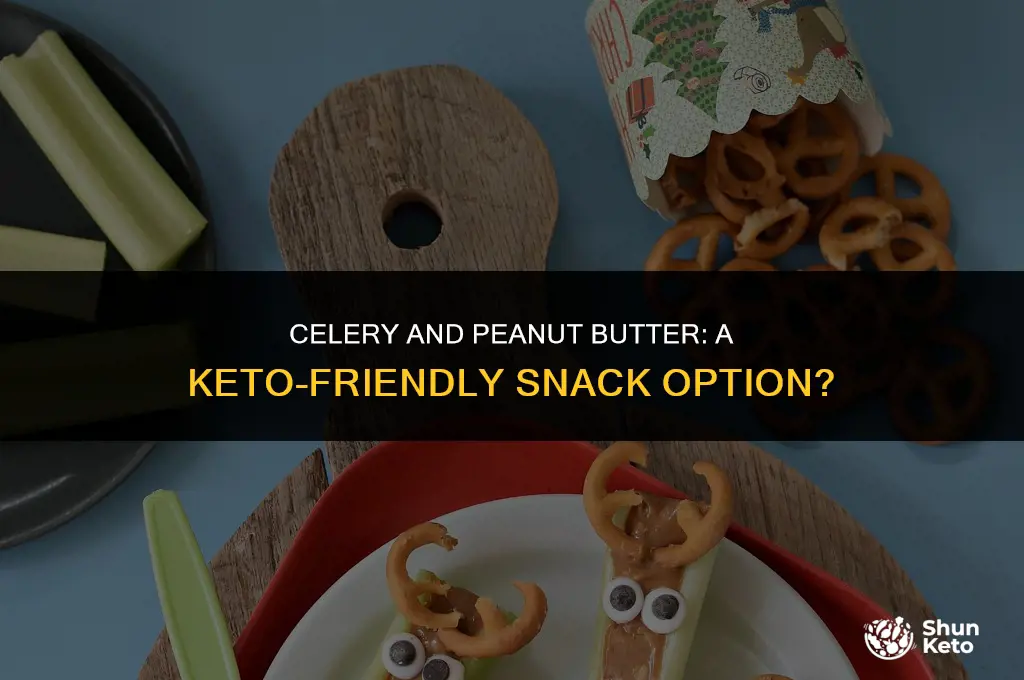 is celery and peanut butter keto friendly