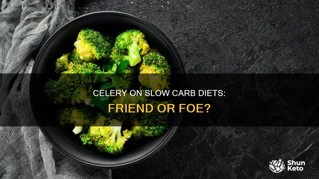 is celery ok on the slow carb diet