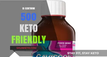Exploring Centrum 500: A Keto-Friendly Multivitamin Option?