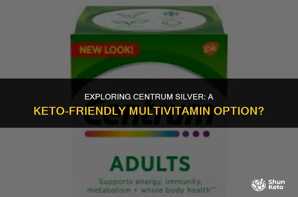 is centrum silver keto friendly