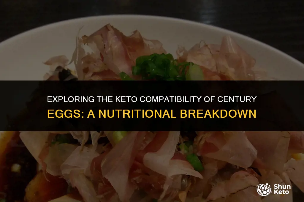 is century egg keto friendly