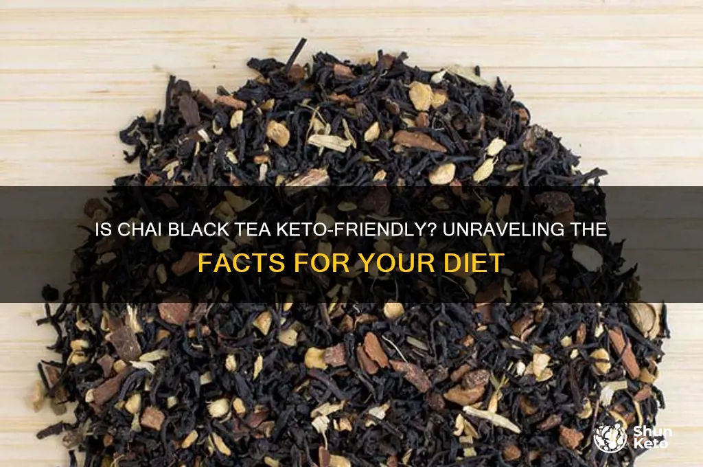 is chai black tea keto