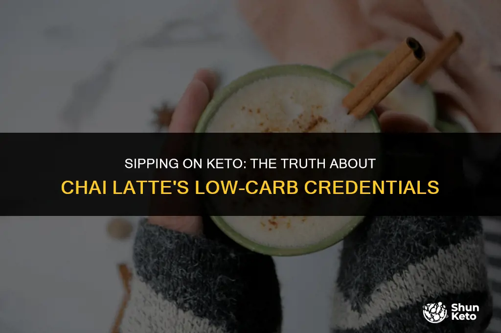 is chai latte keto friendly