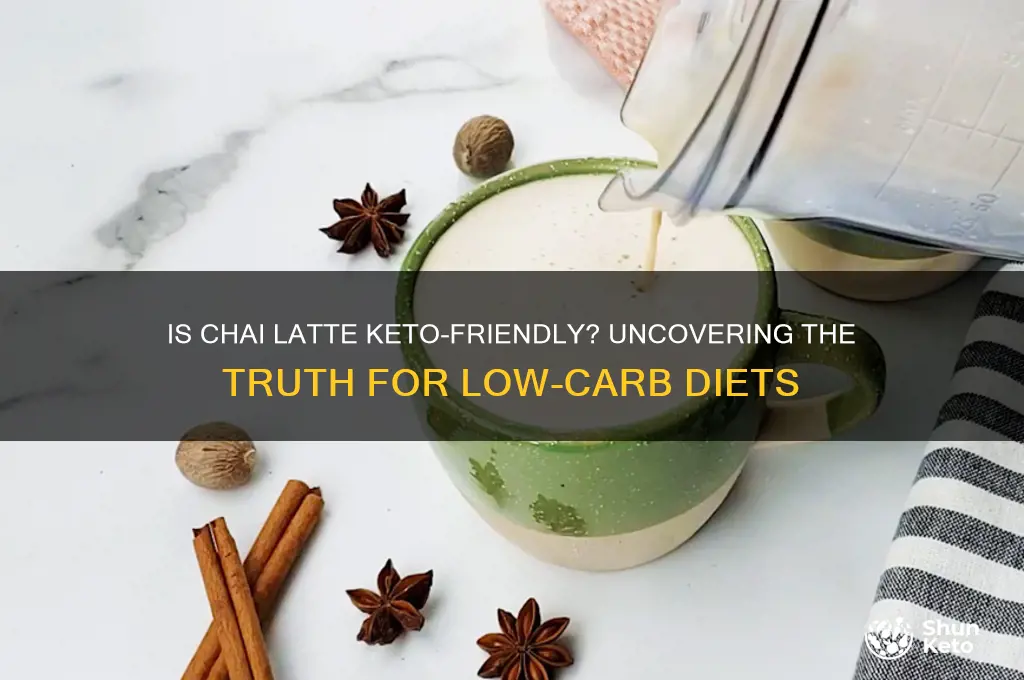 is chai latte keto