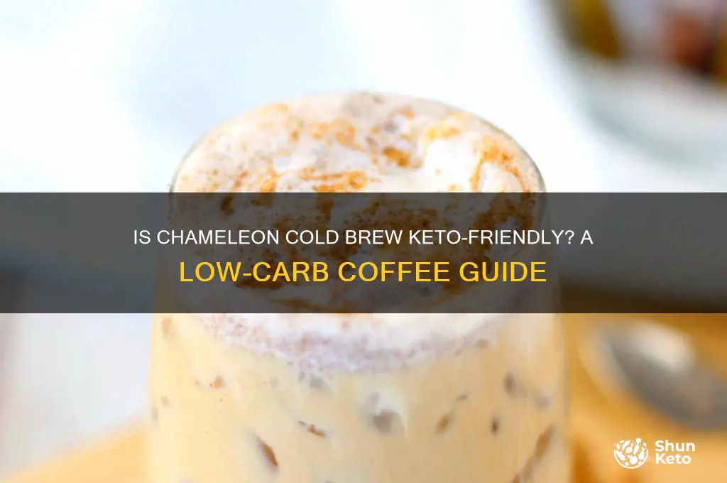 is chameleon cold brew keto