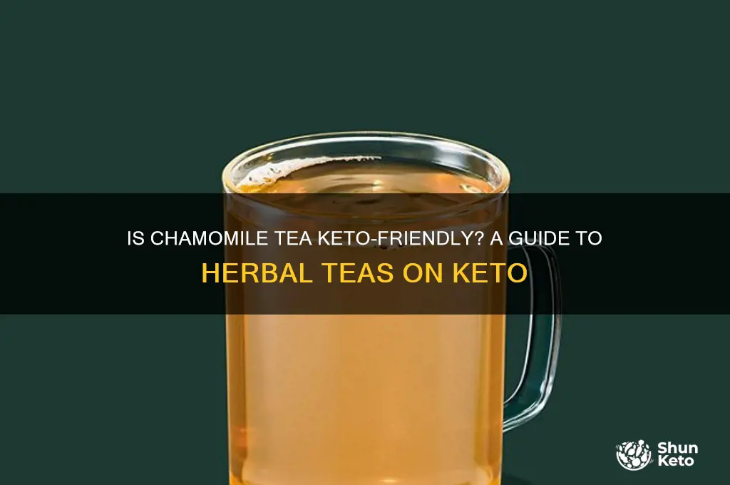 is chamomile keto