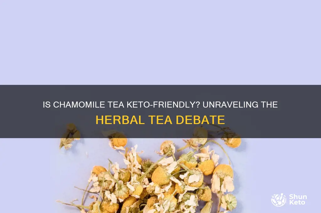 is chamomile teas ket