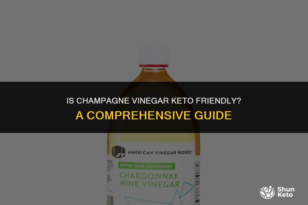 is champagne vinegar keto friendly