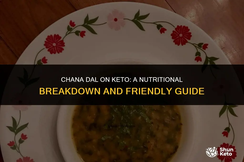 is chana dal keto friendly
