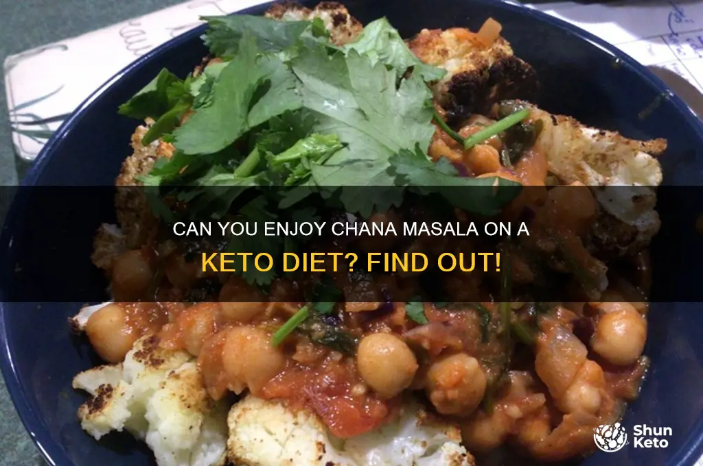 is chana masala keto
