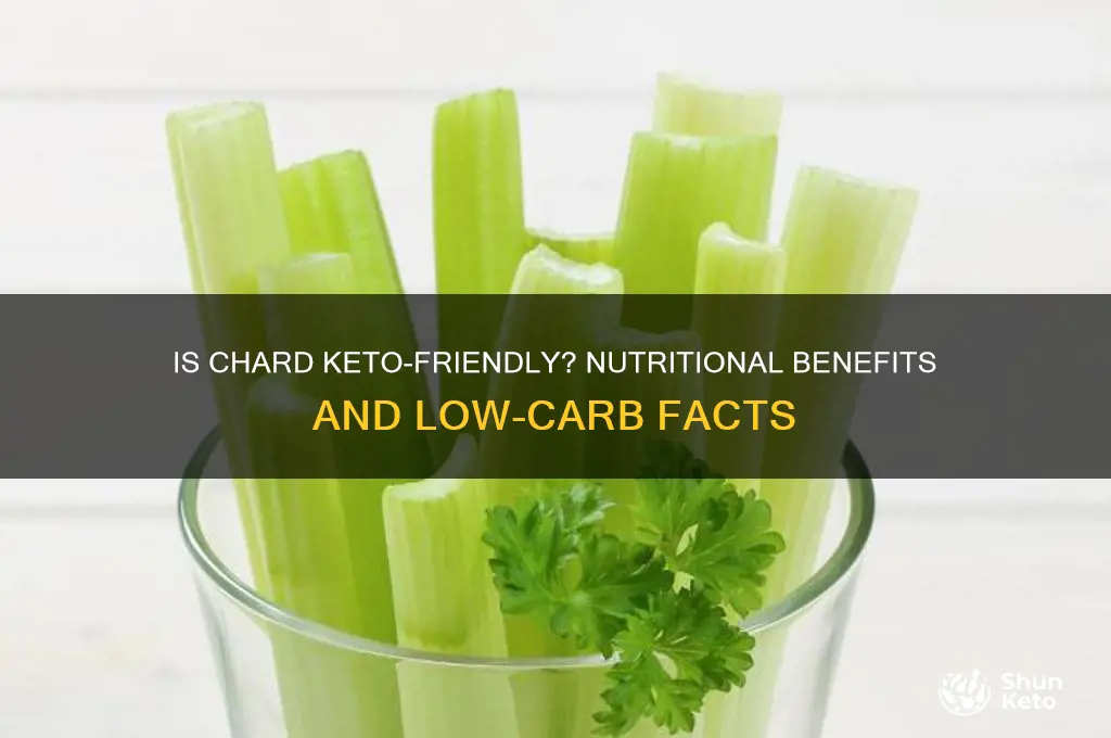 is chard keto
