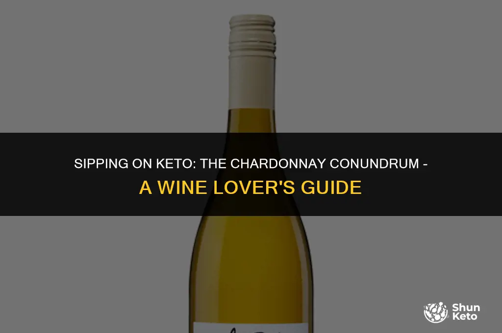 is chardonnay wine keto friendly
