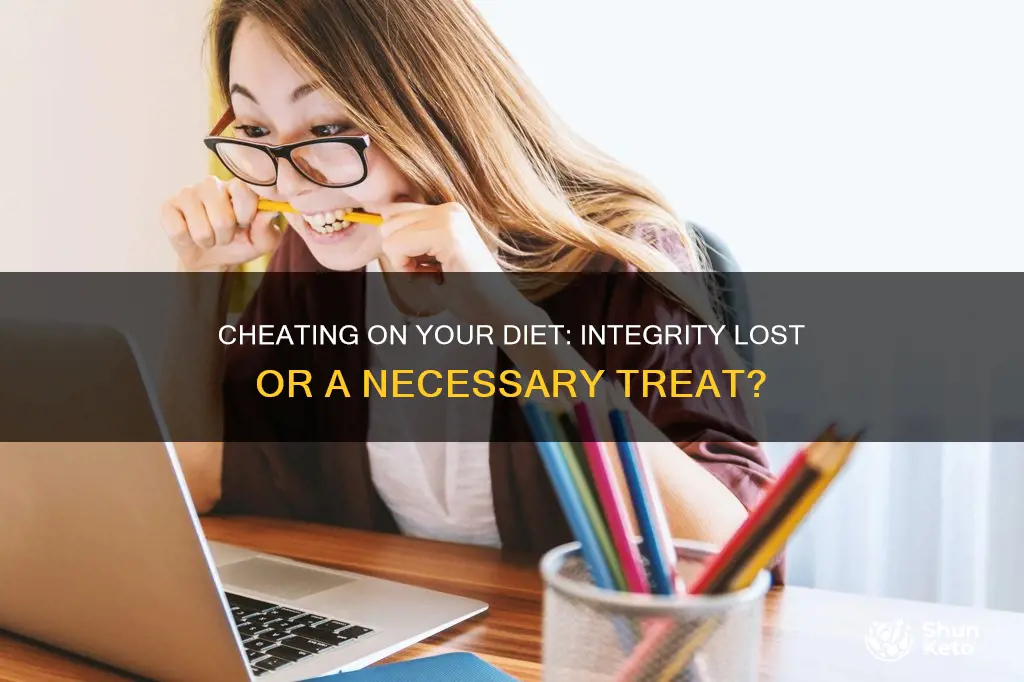 is cheating a diet make a person lose integrity