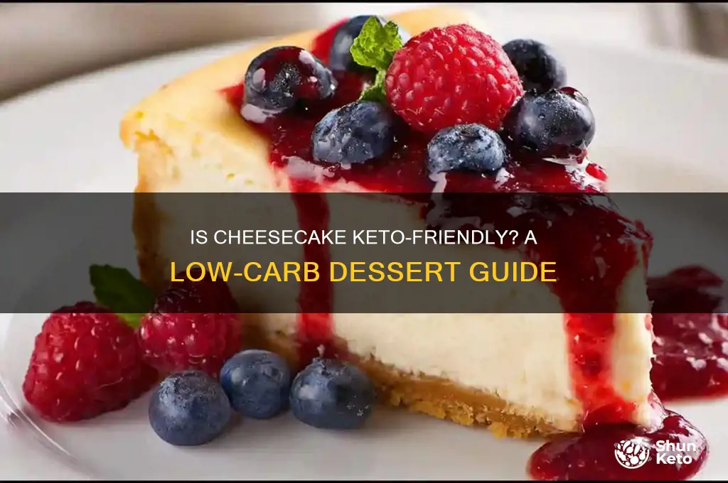 is cheescake keto
