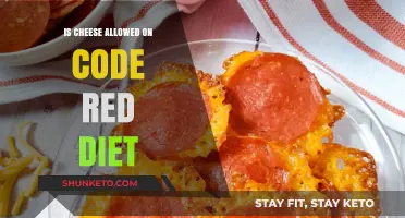 Cheese on Code Red Diet: What's Allowed?