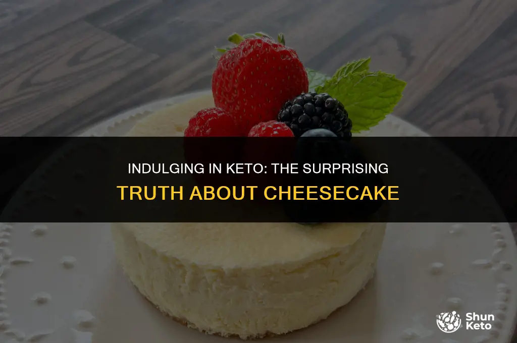 is cheese cake keto friendly