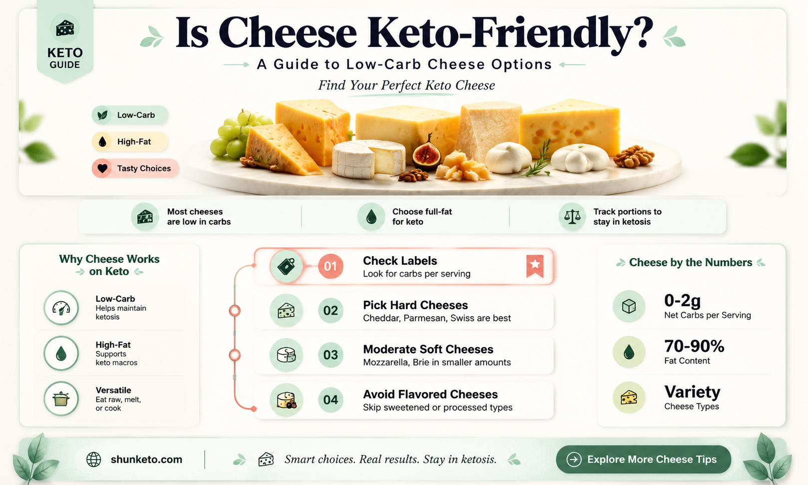 are cheses keto